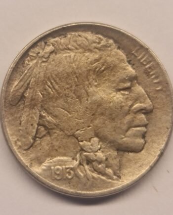 1913 U.S. Buffalo Nickel Type 2 recessed ground | coinnazal.com