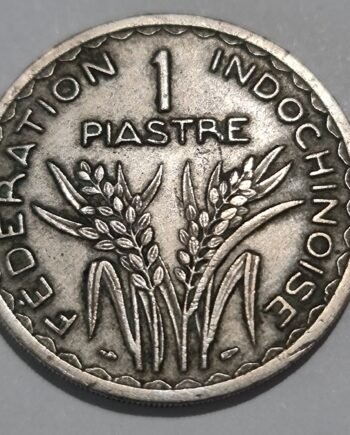 1947 1 Piastre Indochinoise (French Indochina)