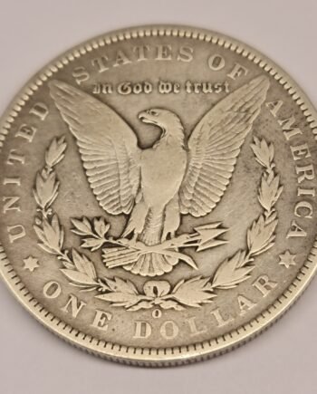 1890-O Morgan Silver Dollar – New Orleans Mint – Reverse Rotation Error