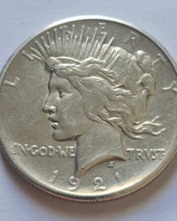 1921 Peace Dollar XF | coinnazal.com | obverse