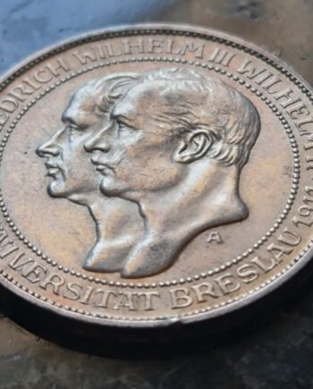 German Empire 3 Mark 1911 A Silver Coin – University of Breslau Centennial – KM#531 – UNC | coinnazal.com | obverse